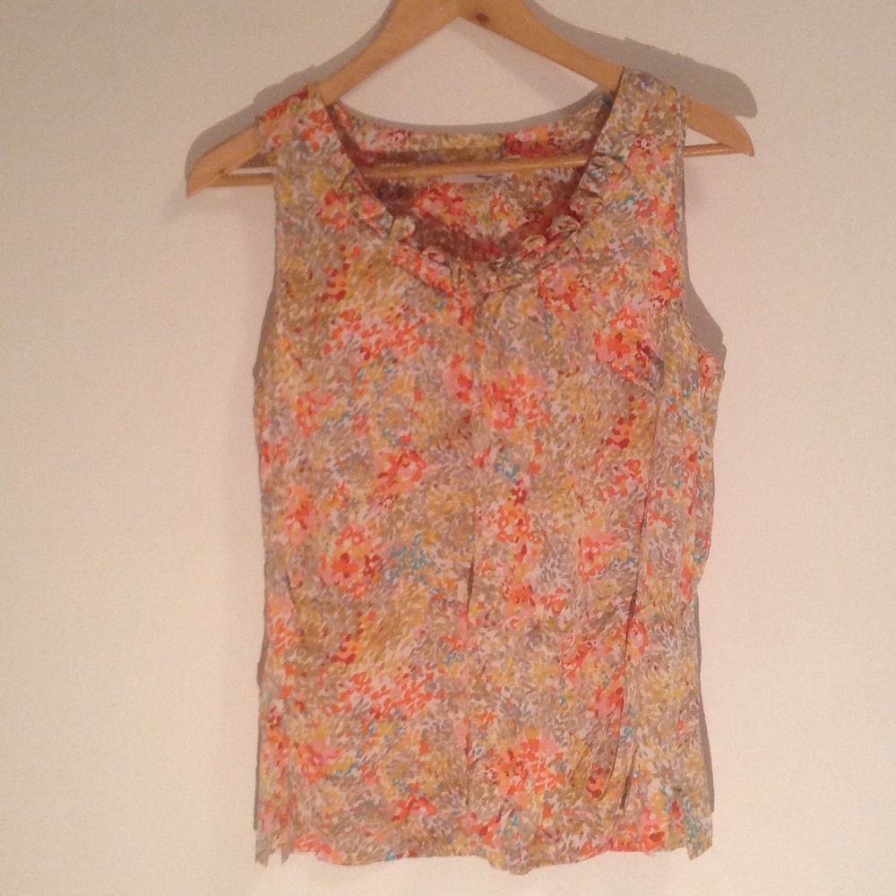 Abstract Flower Blouse